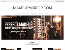 Tablet Screenshot of makeupmirror.com